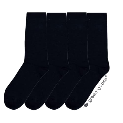 green-goose Bambus Socken | 4 Paar | Größe 43-46 | Schwarz | Langlebig und Bequem | 95% Bambus, blacks, 39-44 green-goose Bambus Socken | 4 Paar | Größe 43-46 | Schwarz | Langlebig und Bequem | 95% Bambus, blacks, 39-44 von G green-goose