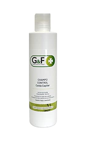G&F TRANSPLANTES Y MEDICINA CAPILAR Shampoo gegen Haarausfall für Männer und Frauen in 300ml Flasche. Stoppt den Haarausfall und stimuliert sein Wachstum. Verhindert und stoppt Sturz. Haarpflege. G&F TRANSPLANTES Y MEDICINA CAPILAR Shampoo gegen Haarausfall für Männer und Frauen in 300ml Flasche. Stoppt den Haarausfall und stimuliert sein Wachstum. Verhindert und stoppt Sturz. Haarpflege. von G&F TRANSPLANTES Y MEDICINA CAPILAR