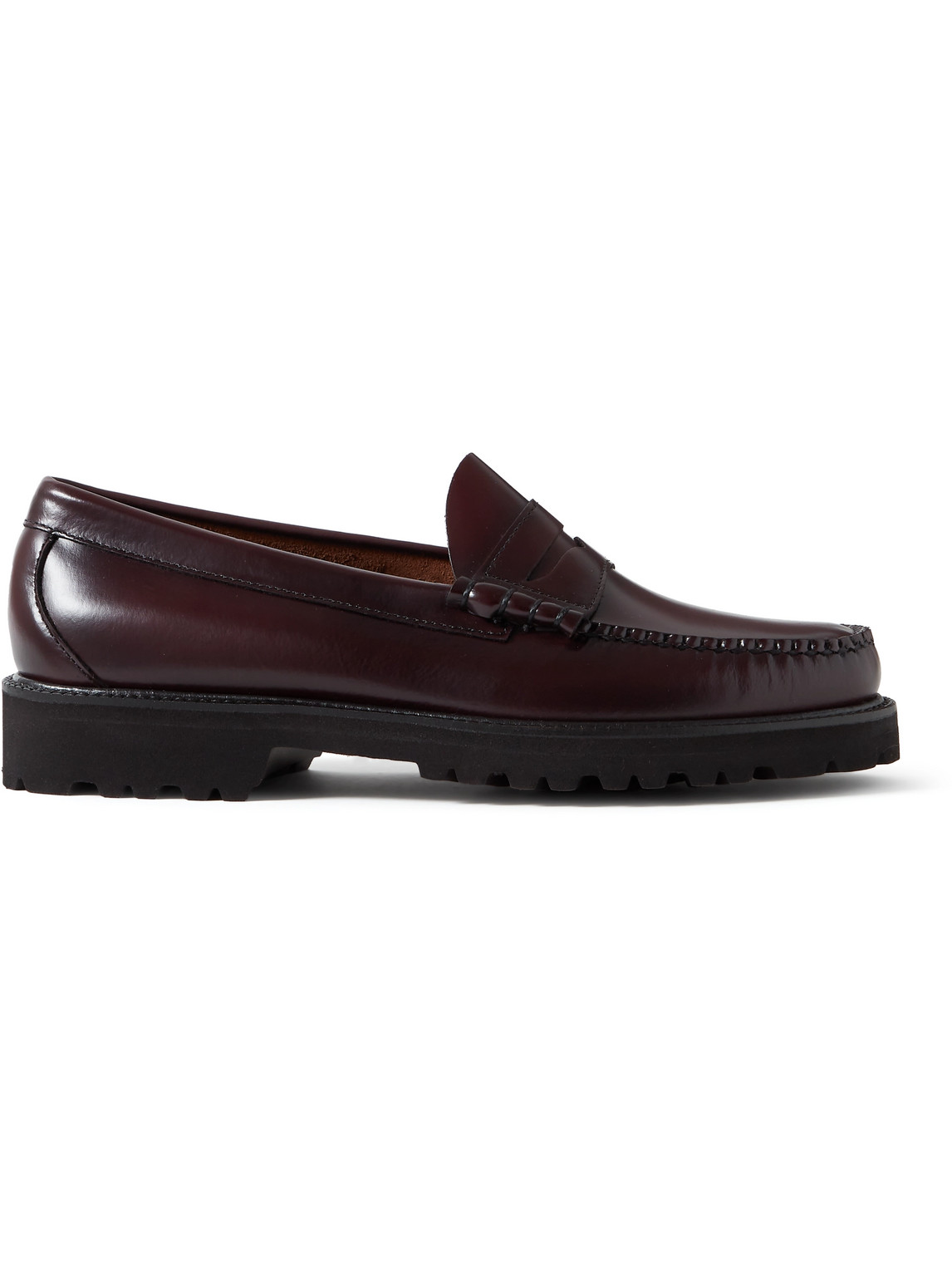 G.H. Bass & Co. - Weejuns 90 Larson Leather Penny Loafers - Men - Burgundy - UK 11 von G.H. Bass & Co.