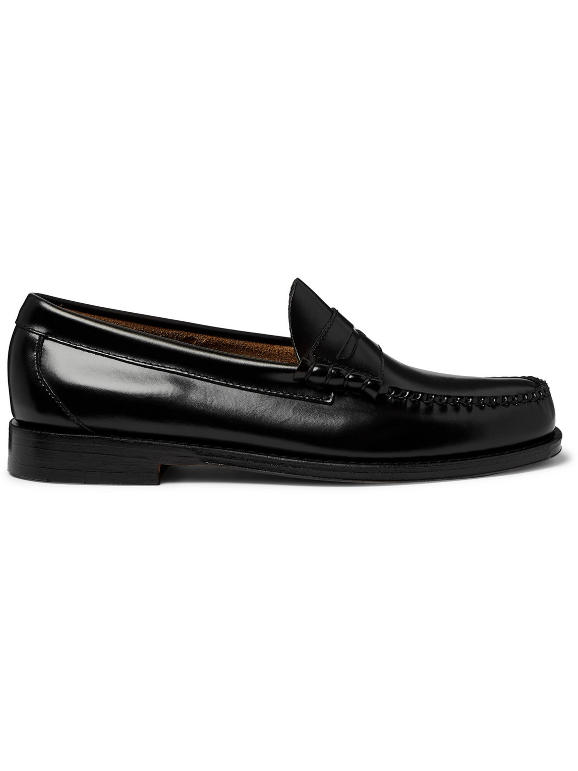 G.H. Bass & Co. - Weejuns Heritage Larson Leather Penny Loafers - Men - Black - UK 10 von G.H. Bass & Co.