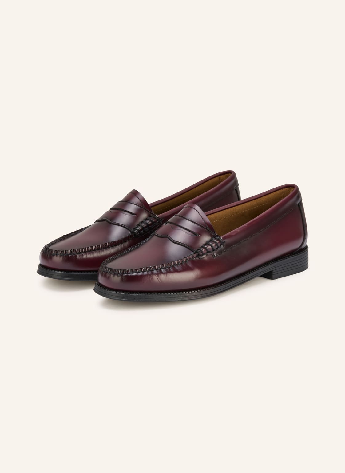G.H.Bass Penny-Loafer Weejun Ii rot von G.H.Bass