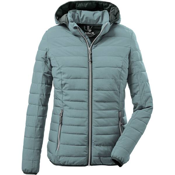 G.I.G.A. DX by killtec Damen Jacke Uyaka - Casual Funktionsjacke in Daunenoptik mit abzippbarer Kapuze von G.I.G.A. DX by killtec