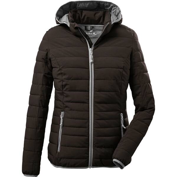 G.I.G.A. DX by killtec Damen Jacke Uyaka - Casual Funktionsjacke in Daunenoptik mit abzippbarer Kapuze von G.I.G.A. DX by killtec