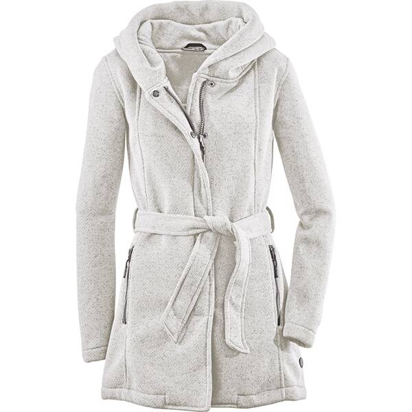 G.I.G.A. DX by killtec Damen Mantel Frydara - Casual Knit Parka mit Kapuze und Gürtel, gebonded mit Antipilling Microfleece von G.I.G.A. DX by killtec