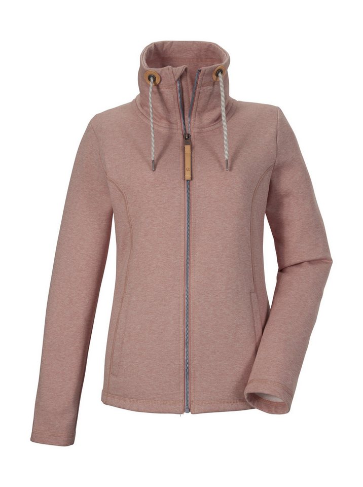 G.I.G.A. DX by killtec Fleecejacke GS 80 WMN KNTFLC JCKT Strickfleecejacke mit Stehkragen, Melange Optik von G.I.G.A. DX by killtec