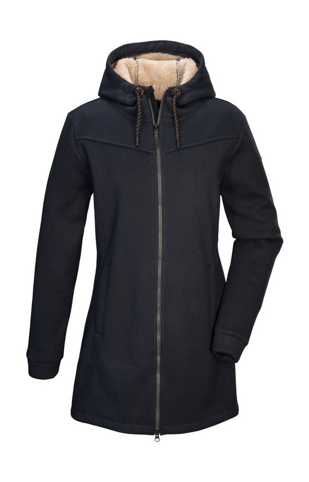 G.I.G.A. DX by killtec Fleecejacke GW 37 WMN KNTFLC PRK Strickfleeceparka mit Kapuze, Teddyfell, 2-Wege-Reißverschluss von G.I.G.A. DX by killtec