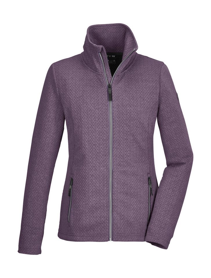 G.I.G.A. DX by killtec Fleecejacke GW 49 WMN KNTFLC JCKT Vielseitige Damen Strickfleecejacke, Jacquard Optik, Zipper-Taschen von G.I.G.A. DX by killtec
