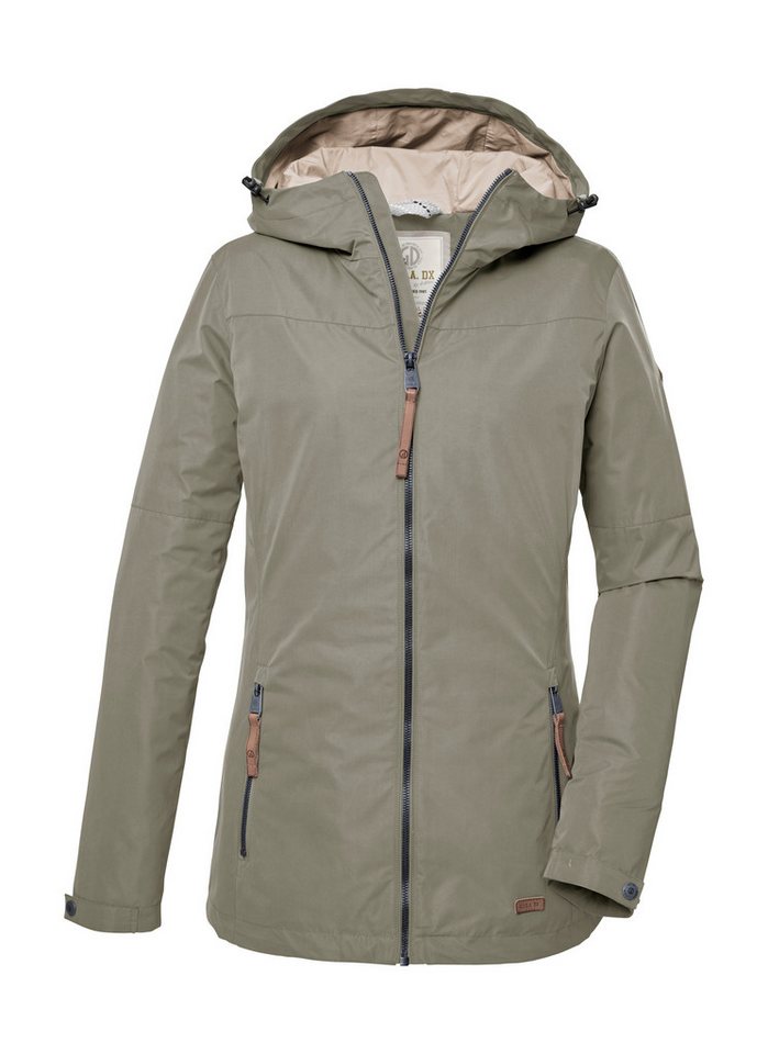 G.I.G.A. DX by killtec Funktionsjacke GS 18 WMN JCKT Wasserabweisende Jacke mit Kapuze, Kinnschutz und viel Stauraum von G.I.G.A. DX by killtec