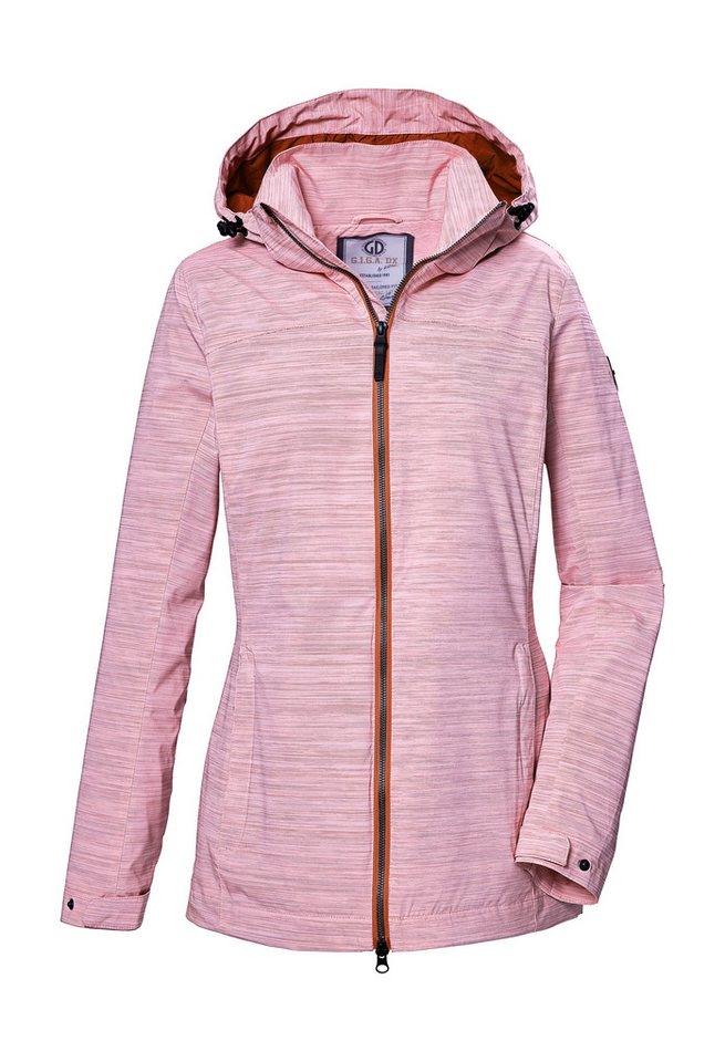 G.I.G.A. DX by killtec Funktionsjacke GS 67 WMN JCKT Gestreifte Damen Outdoorjacke, wasserabweisend, 2-Wege-Reißverschluss von G.I.G.A. DX by killtec