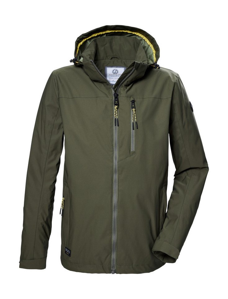 G.I.G.A. DX by killtec Funktionsjacke GS 81 MN JCKT Wasserabweisende Herrenjacke, abnehmbare Kapuze, nachhaltig produziert von G.I.G.A. DX by killtec