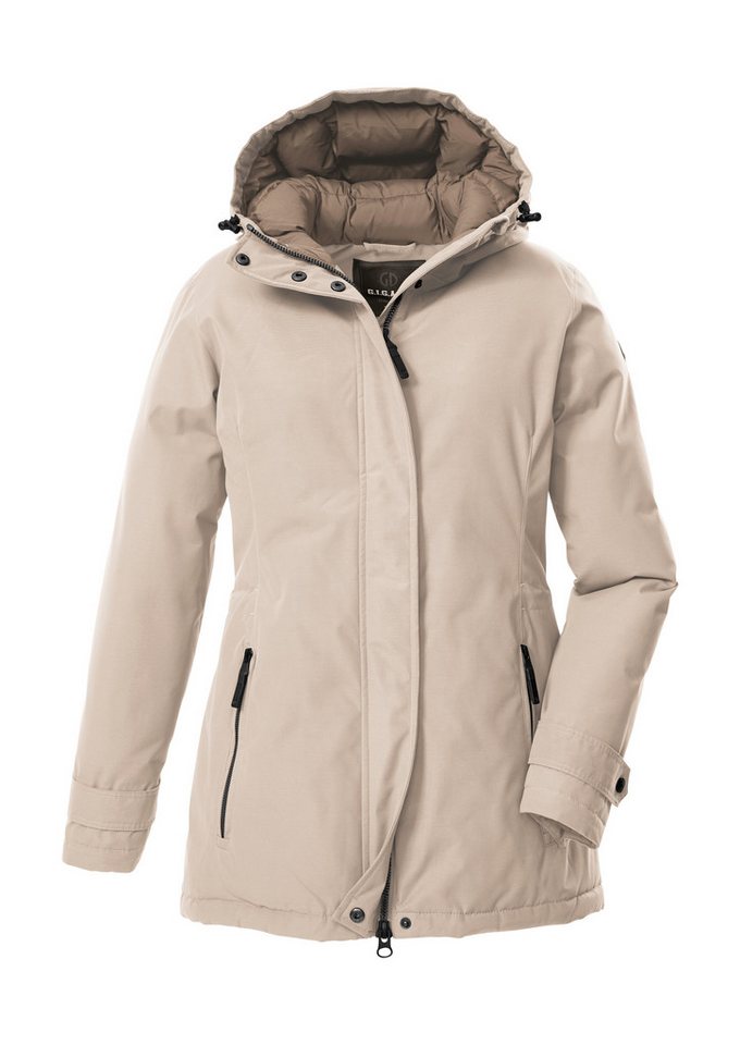 G.I.G.A. DX by killtec Funktionsjacke GW 23 WMN JCKT Wasserdichte, atmungsaktive Damenjacke mit verstellbarer Kapuze von G.I.G.A. DX by killtec