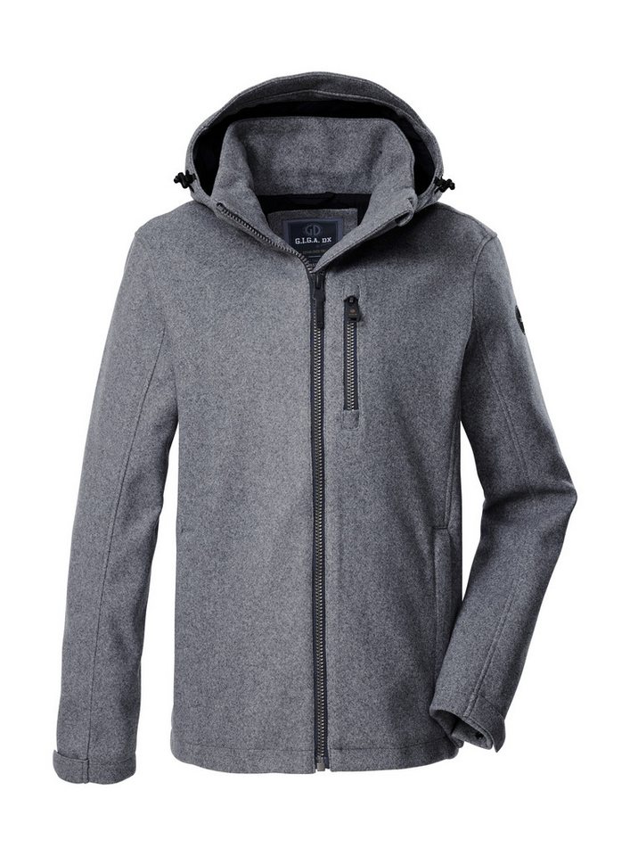 G.I.G.A. DX by killtec Funktionsjacke GW 43 MN JCKT Windabweisende Herrenjacke, abnehmbare Kapuze, verstellbare Bündchen von G.I.G.A. DX by killtec