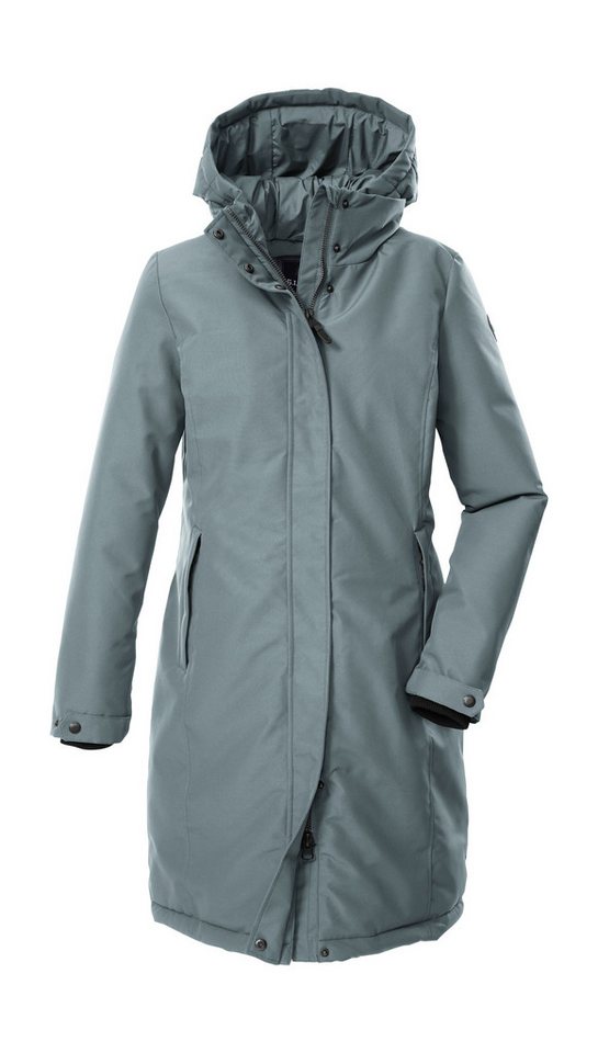 G.I.G.A. DX by killtec Funktionsmantel GW 80 WMN CT Wind- und wasserdichter Damenmantel mit Kapuze und 2-Wege-Zipper von G.I.G.A. DX by killtec