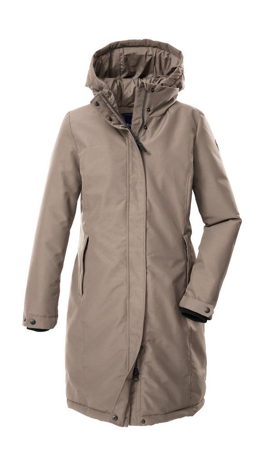 G.I.G.A. DX by killtec Funktionsmantel GW 80 WMN CT Wind- und wasserdichter Damenmantel mit Kapuze und 2-Wege-Zipper von G.I.G.A. DX by killtec