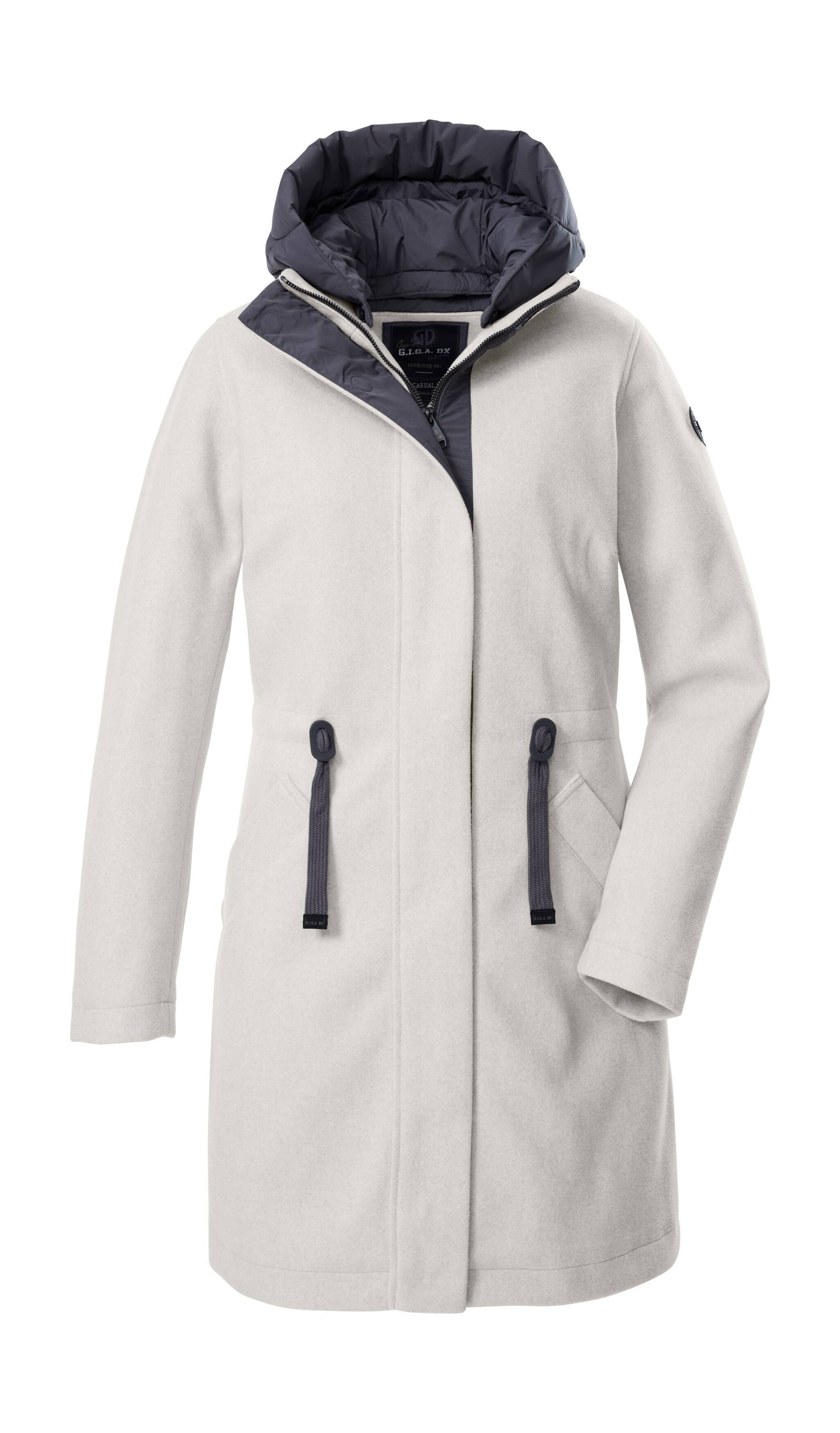 G.I.G.A. DX by killtec Parka "GW 46 WMN PRK", Vielseitiger Damen Parka mit 2-Wege-Reißverschluss und abnehmbarer Kapuze von G.I.G.A. DX by killtec