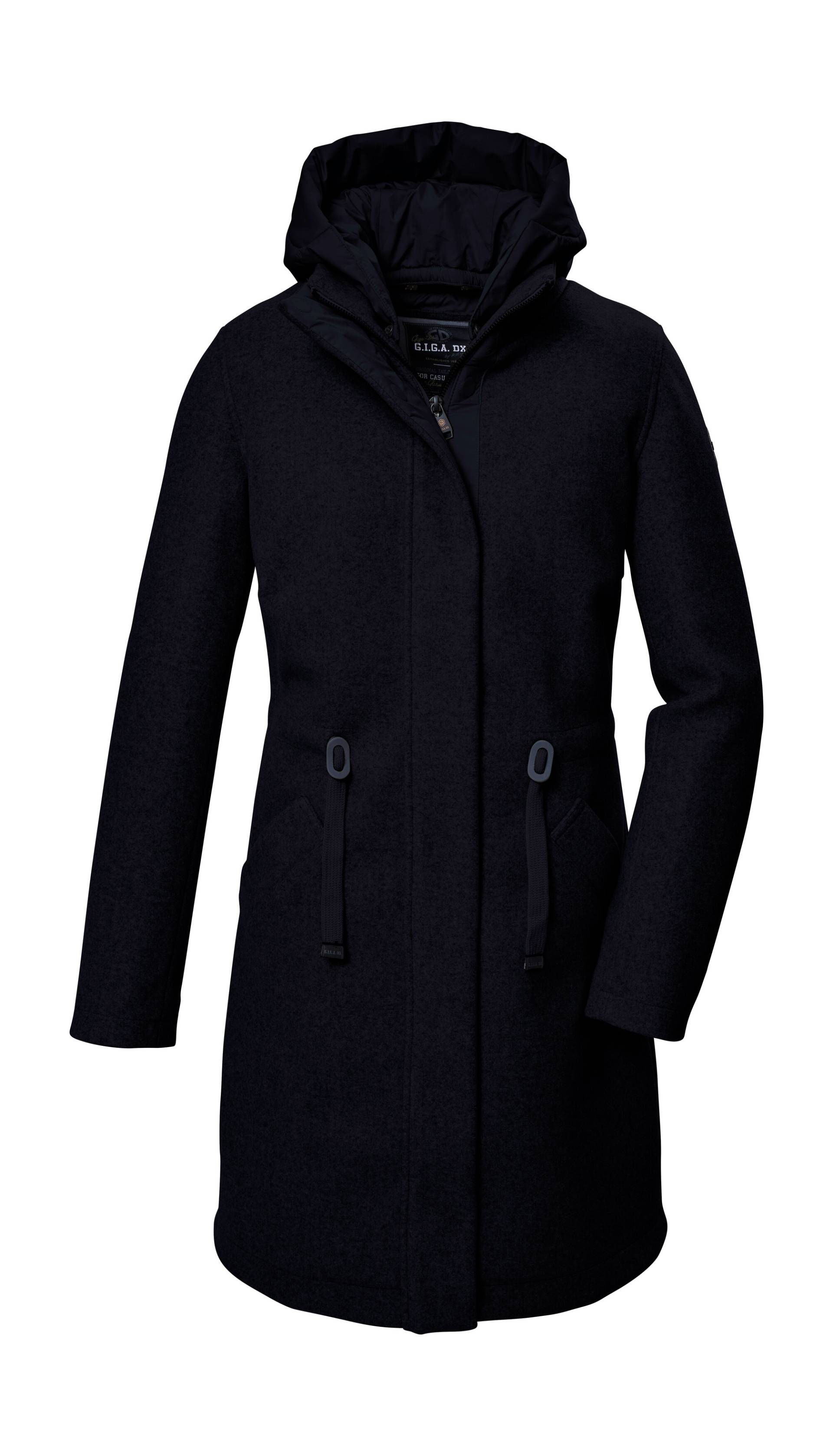 G.I.G.A. DX by killtec Parka "GW 46 WMN PRK", Vielseitiger Damen Parka mit 2-Wege-Reißverschluss und abnehmbarer Kapuze von G.I.G.A. DX by killtec