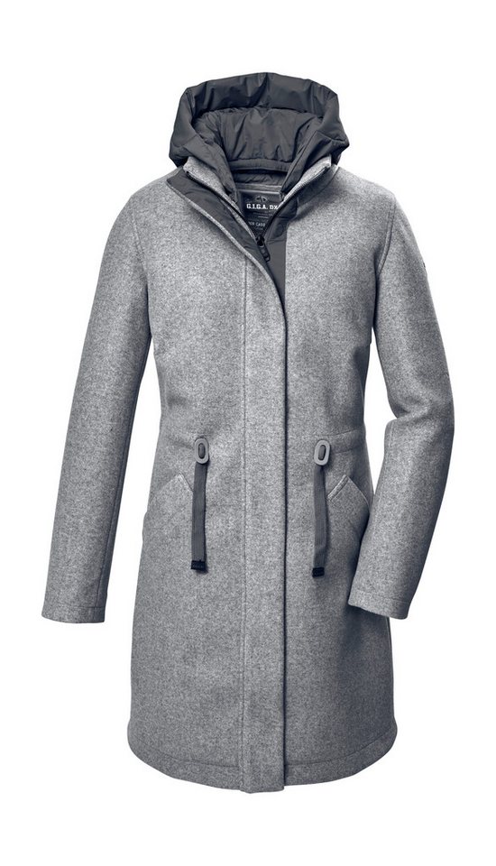 G.I.G.A. DX by killtec Parka GW 46 WMN PRK Vielseitiger Damen Parka, 2-Wege-Reißverschluss, abnehmbare Kapuze von G.I.G.A. DX by killtec