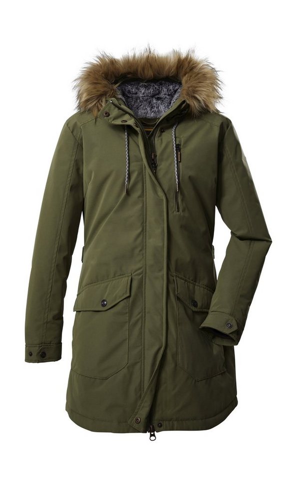 G.I.G.A. DX by killtec Parka GW 7 WMN PRK Sportlich eleganter Parka, wasserabweisend, abnehmbares Kunstfell von G.I.G.A. DX by killtec