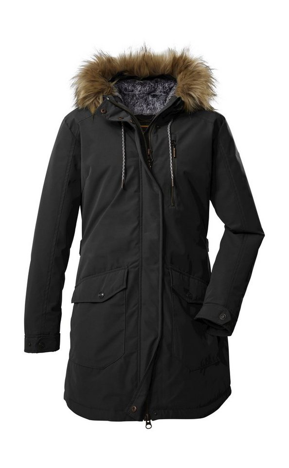 G.I.G.A. DX by killtec Parka GW 7 WMN PRK Sportlich eleganter Parka, wasserabweisend, abnehmbares Kunstfell von G.I.G.A. DX by killtec