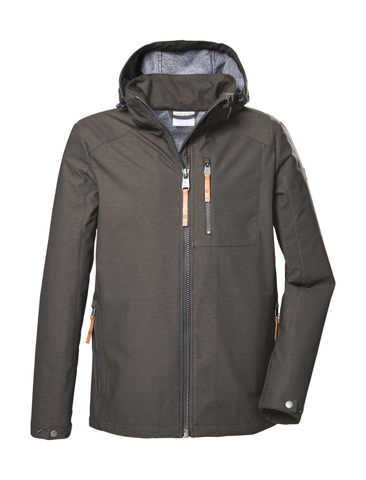 G.I.G.A. DX by killtec Softshelljacke GS 7 MN SFTSHLL JCKT Herren Softshelljacke: wasserabweisend, abnehmbare Kapuze, nachhaltig von G.I.G.A. DX by killtec