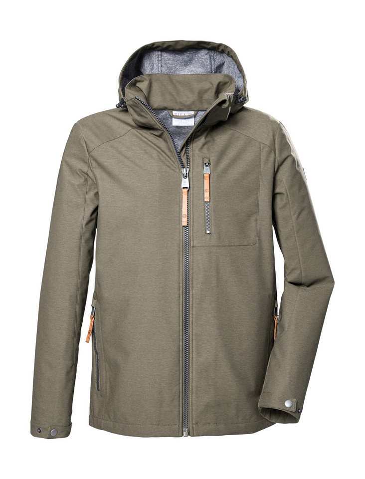 G.I.G.A. DX by killtec Softshelljacke GS 7 MN SFTSHLL JCKT Herren Softshelljacke: wasserabweisend, abnehmbare Kapuze, nachhaltig von G.I.G.A. DX by killtec