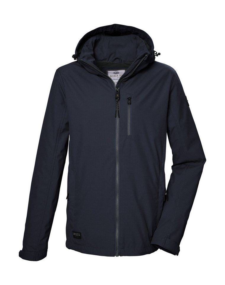 G.I.G.A. DX by killtec Softshelljacke GS 82 MN SFTSHLL JCKT Wasserabweisende, winddichte Herrenjacke mit abnehmbarer Kapuze von G.I.G.A. DX by killtec