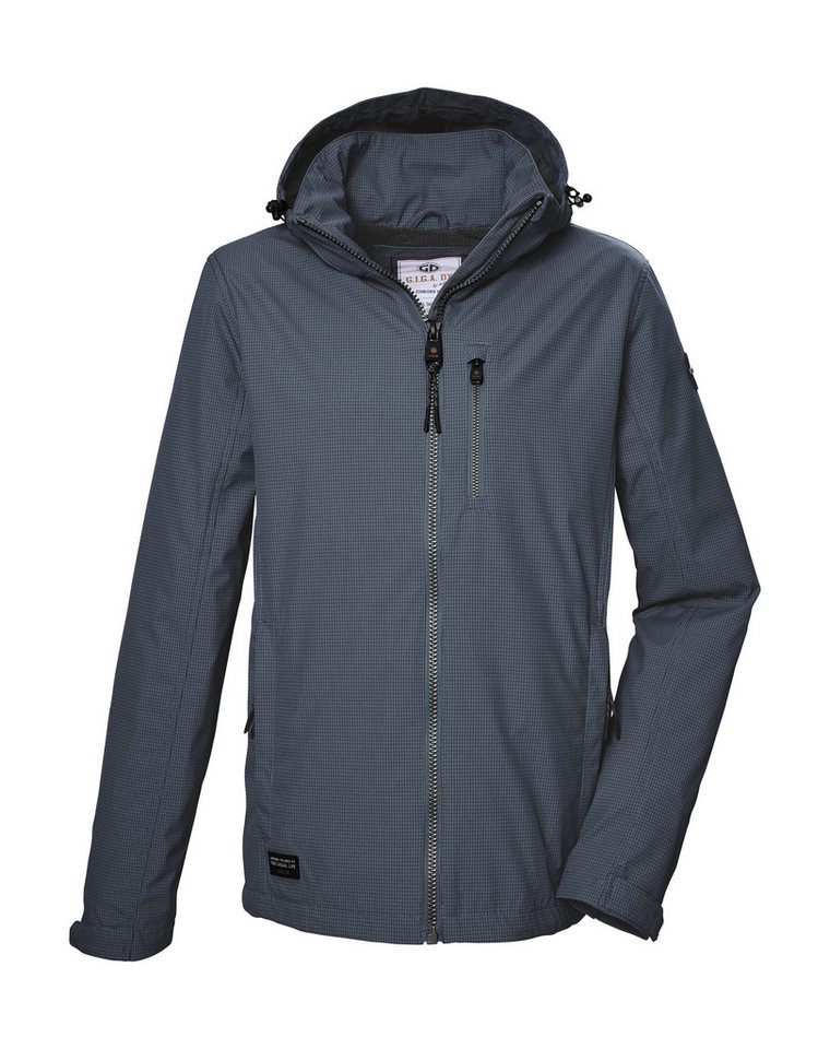 G.I.G.A. DX by killtec Softshelljacke GS 82 MN SFTSHLL JCKT Wasserabweisende, winddichte Herrenjacke mit abnehmbarer Kapuze von G.I.G.A. DX by killtec