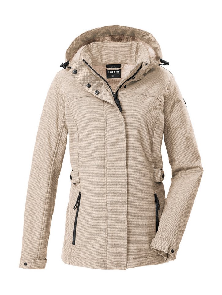 G.I.G.A. DX by killtec Softshelljacke GW 35 WMN SFTSHLL JCKT Wasserdichte, atmungsaktive Softshelljacke mit abnehmbarer Kapuze von G.I.G.A. DX by killtec