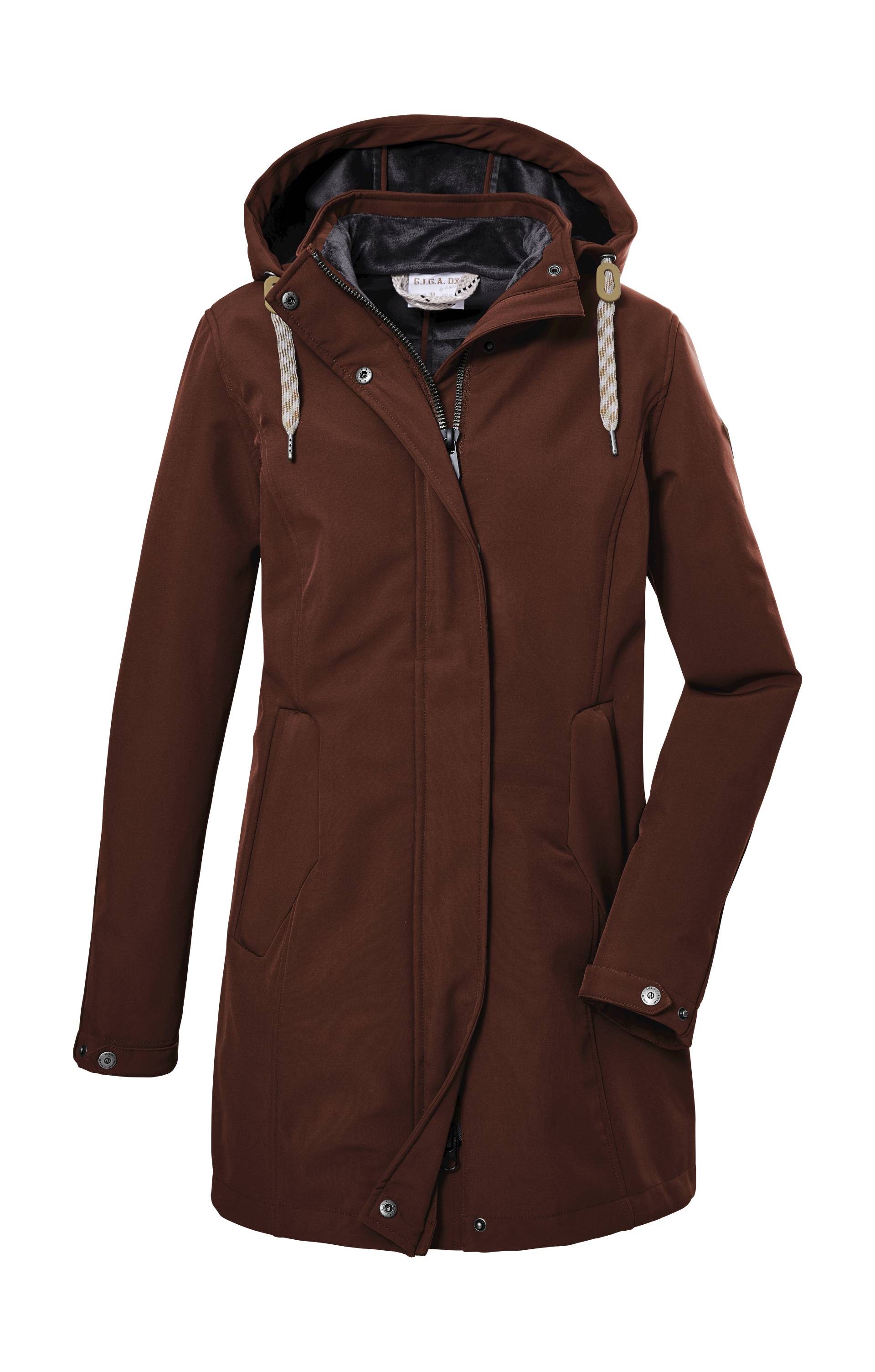 G.I.G.A. DX by killtec Softshellparka "GW 19 WMN SFTSHLL PRK", Wasser- und winddichter Damen Softshellparka mit Fleece-Futter G.I.G.A. DX by killtec Softshellparka "GW 19 WMN SFTSHLL PRK", Wasser- und winddichter Damen Softshellparka mit Fleece-Futter von G.I.G.A. DX by killtec