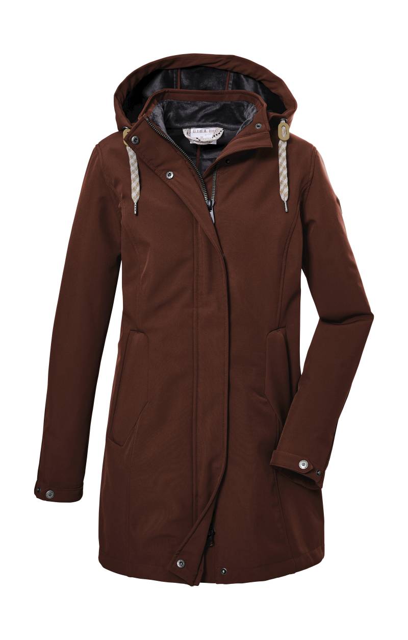 G.I.G.A. DX by killtec Softshellparka "GW 19 WMN SFTSHLL PRK", Wasser- und winddichter Damen Softshellparka mit Fleece-Futter von G.I.G.A. DX by killtec