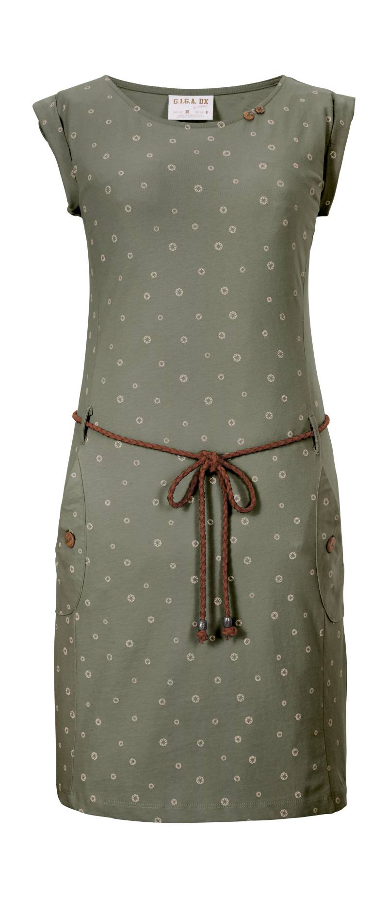 G.I.G.A. DX by killtec Sommerkleid "GS 99 WMN DRSS" Sportives Baumwollkleid mit All Over-Print und maritimem Gürtel von G.I.G.A. DX by killtec