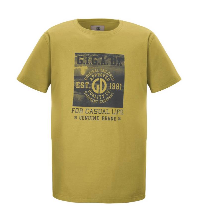 G.I.G.A. DX by killtec T-Shirt GS 2 MN TSHRT GOTS GOTS-zertifiziertes Bio-Baumwollshirt mit großem Brustprint von G.I.G.A. DX by killtec