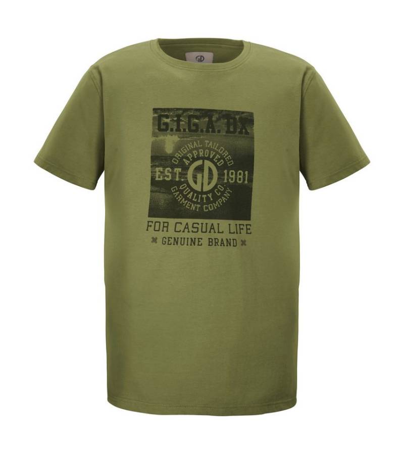 G.I.G.A. DX by killtec T-Shirt GS 2 MN TSHRT GOTS GOTS-zertifiziertes Bio-Baumwollshirt mit großem Brustprint von G.I.G.A. DX by killtec