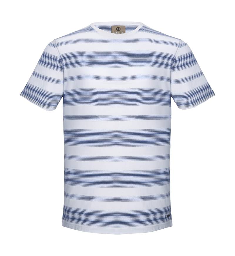 G.I.G.A. DX by killtec T-Shirt "GS 3 MN TSHRT GOTS" Gestreiftes Herren T-Shirt aus GOTS-Bio-Baumwolle, Carbon-Finish von G.I.G.A. DX by killtec