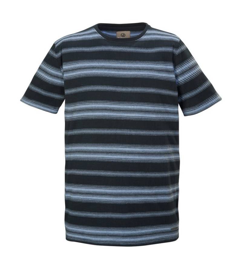 G.I.G.A. DX by killtec T-Shirt GS 3 MN TSHRT GOTS Gestreiftes Herren T-Shirt aus GOTS-Bio-Baumwolle, Carbon-Finish von G.I.G.A. DX by killtec