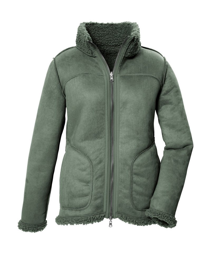 G.I.G.A. DX by killtec Wendejacke GW 62 WMN JCKT Wendbare Damenjacke in Wildlederoptik, warm, mit 4 Taschen von G.I.G.A. DX by killtec