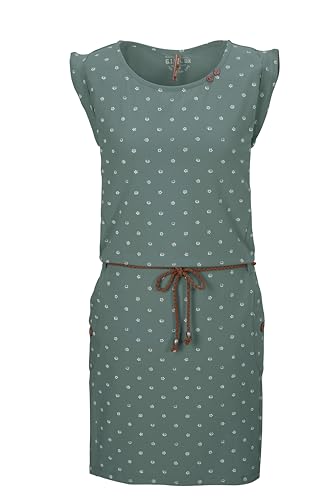 G.I.G.A. DX Damen GS 42 WMN DRSS Kleid mit Gürtel/Sommerkleid, aquaverde, 46 von G.I.G.A. DX