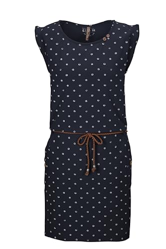 G.I.G.A. DX Damen GS 42 WMN DRSS Kleid mit Gürtel/Sommerkleid, dunkelnavy, 36 von G.I.G.A. DX
