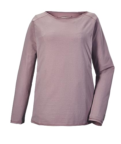 G.I.G.A. DX Damen Langarmshirt GS 39 WMN LS SHRT GOTS, Taupe, 36, 41165-000 von G.I.G.A. DX