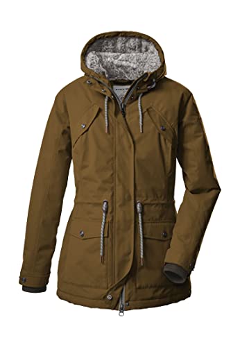 G.I.G.A. DX Damen Parka Casual Funktionsparka mit Kapuze GW 8 WMN PRK wasserdicht, atmungsaktiv, windabweisend 00306-hellbraun 44 von G.I.G.A. DX