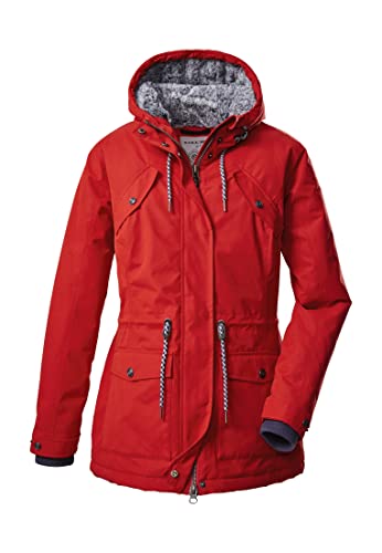 G.I.G.A. DX Damen Parka Casual Funktionsparka mit Kapuze GW 8 WMN PRK wasserdicht, atmungsaktiv, windabweisend 00400-rot 40 von G.I.G.A. DX