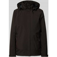 G.I.G.A. DX Regenjacke mit Reißverschlusstaschen Modell 'GS 51' in Black, Größe 42 von G.I.G.A. DX
