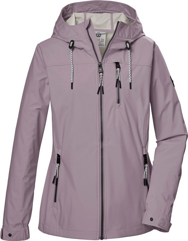 G.I.G.A. DX Regenjacke GS 74 WMN SFTSHLL JCKT LAVENDEL Wander Funktionjacke Damen von G.I.G.A. DX