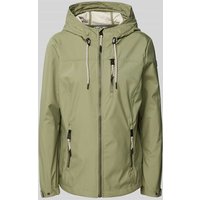 G.I.G.A. DX Softshell-Jacke mit Reißverschlusstaschen Modell 'GS 74' in Oliv, Größe 48 von G.I.G.A. DX