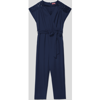 G.O.L. Jumpsuit mit V-Ausschnitt in Marine, Größe 164 von G.O.L.