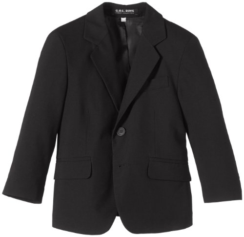 G.O.L. Jungen Sakko Blazer, Regularfit, Gr. 122, Schwarz (black 2) von G.O.L.