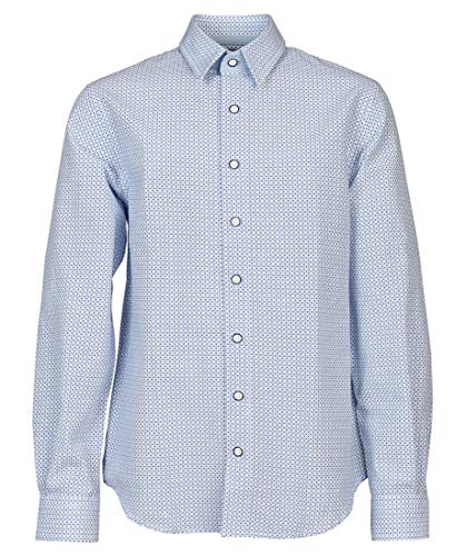G.O.L. - Jungen festliches Hemd Langarm Slim-Fit Gemustert. dunkelblau - 5553800db - Größe 164 von G.O.L.