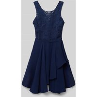 G.O.L. Kleid mit Ausbrenner-Effekt in Marine, Größe 164 von G.O.L.