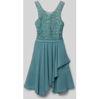 G.O.L. Kleid mit Ausbrenner-Effekt in Mint, Größe 164 von G.O.L.