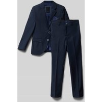G.O.L. Slim Fit Anzug mit Viskose-Anteil in Marine, Größe 140 von G.O.L.